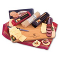 Shelf-Stable Wisconsin Variety Package with Bamboo Cutting Board